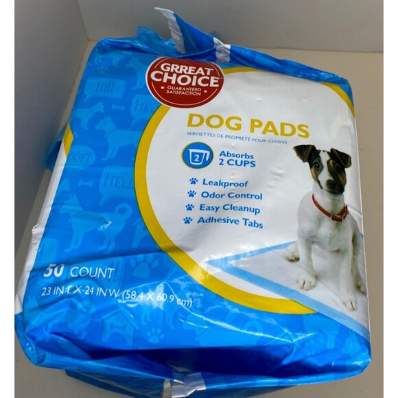 Lot of Dog Training Pads - 50 count 23 x 24 inch & 4 count 22 x 22 inch Lavender - Picture 2 of 11